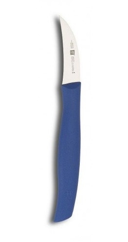 Нож для чистки овощей, 60 мм голубой